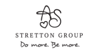 Logo: AS, Stretton Group, Do More, Be More.